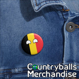 Belgium Pin Badges x3 Pack