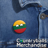 Lithuania Pin Badges x3 Pack